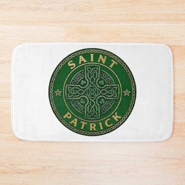 Item preview, Saint Patrick Celtic Cross Irish Knotwork Design designed and sold by MuggyandMo.
