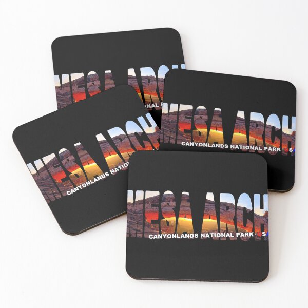 Item preview,  Mesa Arch Canyonlands National Park Usa - Sunrise Red Glow Utah designed and sold by Sugoxy.