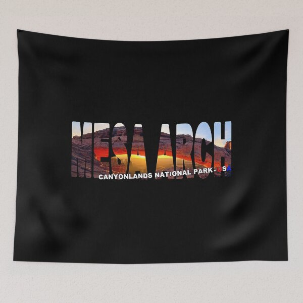 Item preview,  Mesa Arch Canyonlands National Park Usa - Sunrise Red Glow Utah designed and sold by Sugoxy.
