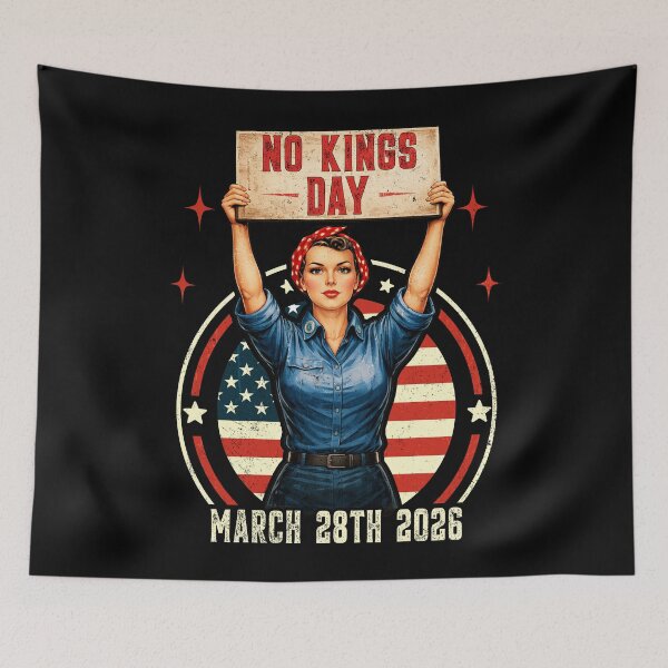 Item preview, No Kings in America March 28 2026 No Kings Day designed and sold by Ortigzitoun.