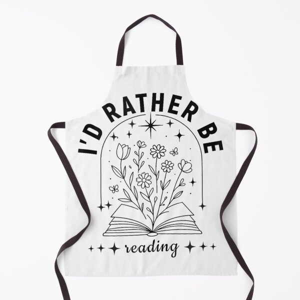Item preview, I'd Rather Be Reading Book Lover Floral Magic Reading Design designed and sold by Aladino Tamayo.