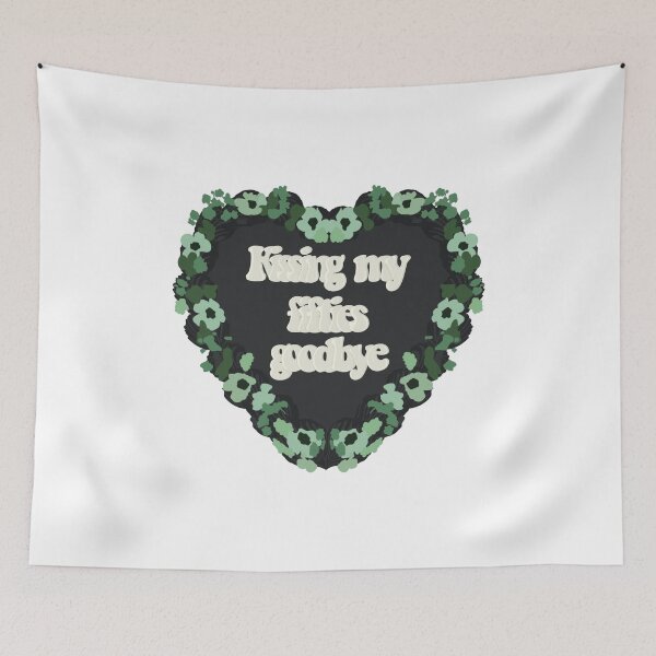 Item preview, Kissing my 50s goodbye Love Heart Birthday Cake designed and sold by FreeOrca.