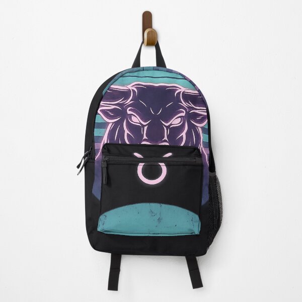 Item preview, Taurus Zodiac Sign Retro Neon Bull — Astrology Gift for Taurus Season designed and sold by DPSz.