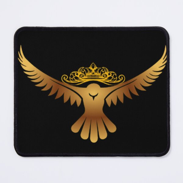 Item preview, Golden Crown Eagle – Royal Phoenix Power Emblem designed and sold by SumeetCreativeArt.