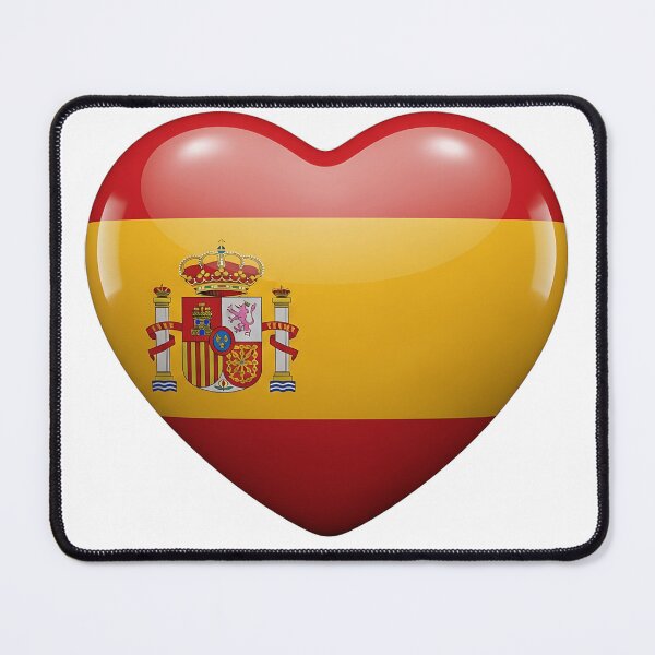 Item preview, Spain Flag Heart – Love Spain Spanish Pride Heart Design designed and sold by 19Beauty.