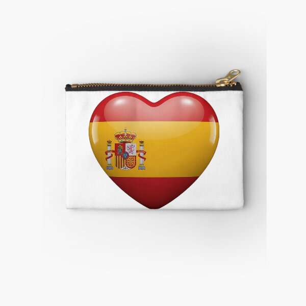 Item preview, Spain Flag Heart – Love Spain Spanish Pride Heart Design designed and sold by 19Beauty.
