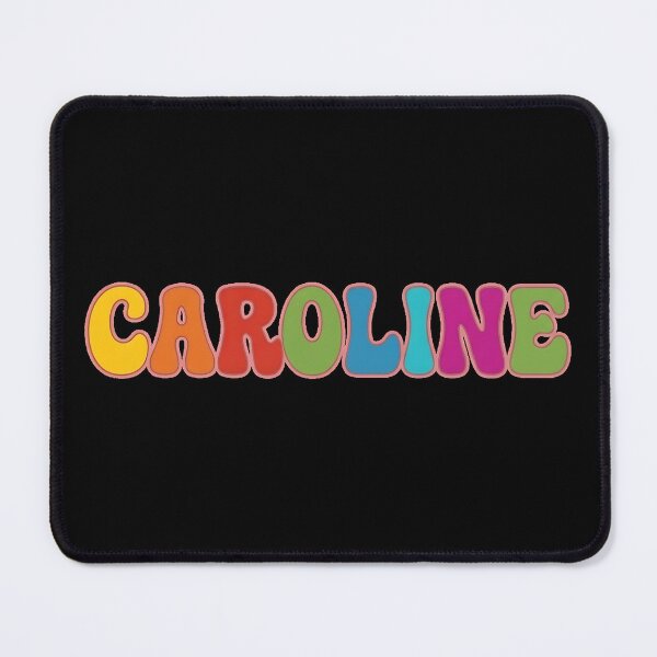 Item preview, ❤️ Caroline Personalized Name Wavy Retro Shirt, Coffee Mug, Sticker Gift designed and sold by HelixPedia.