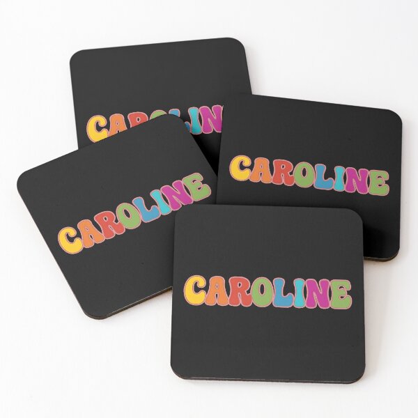 Item preview, ❤️ Caroline Personalized Name Wavy Retro Shirt, Coffee Mug, Sticker Gift designed and sold by HelixPedia.