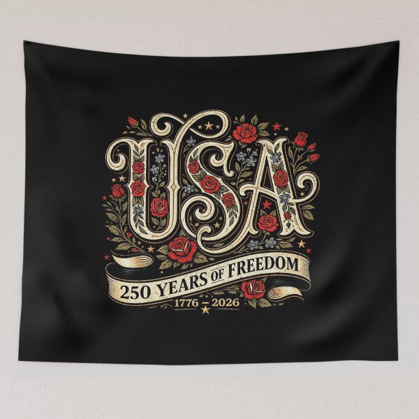 Item preview, United States of America 250th Anniversary 1776-2026 designed and sold by Ortigzitoun.
