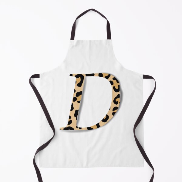 Artikelvorschau, Letter D with Leopard pattern entworfen und verkauft von LilasStyle.