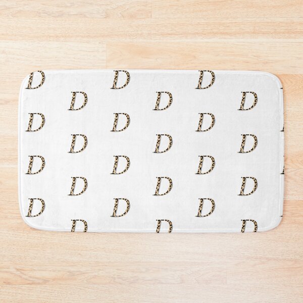 Artikelvorschau, Letter D with Leopard pattern entworfen und verkauft von LilasStyle.