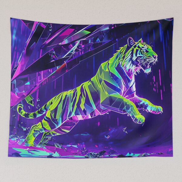 Item preview, Synth-Wave Predator designed and sold by ONYX Pixee.