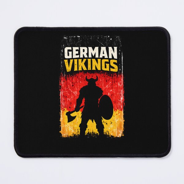 Item preview, German Vikings – Viking Warrior Germany Flag Distressed Nordic Design designed and sold by R3X .