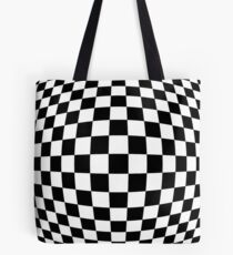 #black, #white, #chess, #checkered, #pattern, #flag, #board, #abstract, #chessboard, #checker, #square, #floor Tote Bag