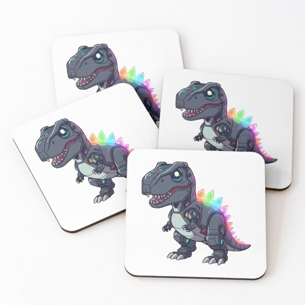 Item preview, Cute Neon Robot Dinosaur Dinobot Design  designed and sold by CeliaZnx.