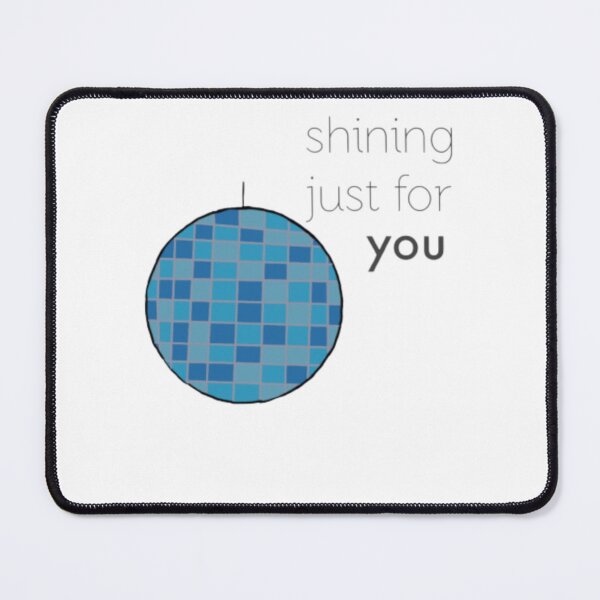 Item preview, 1989 mirrorball withh textt   designed and sold by designisthelife.