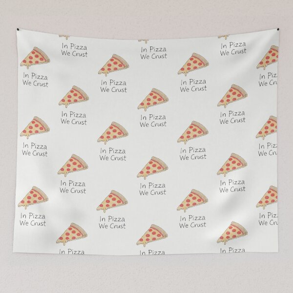 Item preview, In Pizza We Crust Funny Pizza Pun Slice designed and sold by PixelQ.