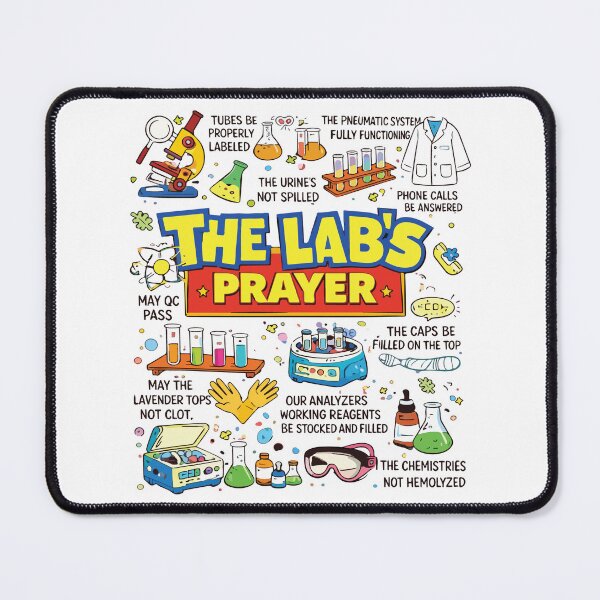 Item preview, Lab Week 2026 The Lab Prayer Medical Laboratory Science MLS MLT MT designed and sold by kiralynstration.