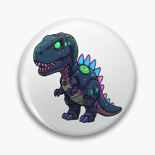 Item preview, Cute Neon Robot Dinosaur Dinobot Design  designed and sold by CeliaZnx.