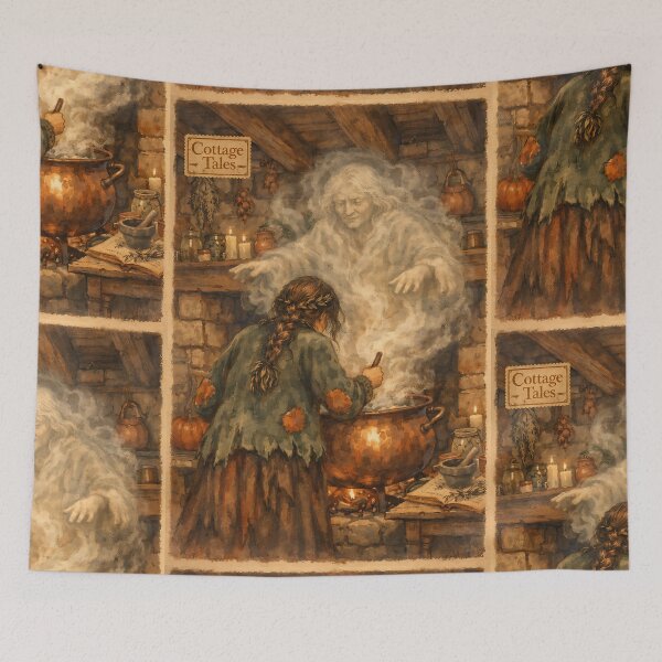 Item preview, The Hearth-Tender’s Alchemy - Cottage Witch designed and sold by bapupa.