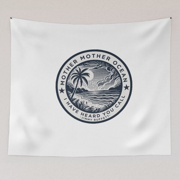 Item preview, Vintage Mother Ocean Jimmy Buffett  designed and sold by paulangrace.