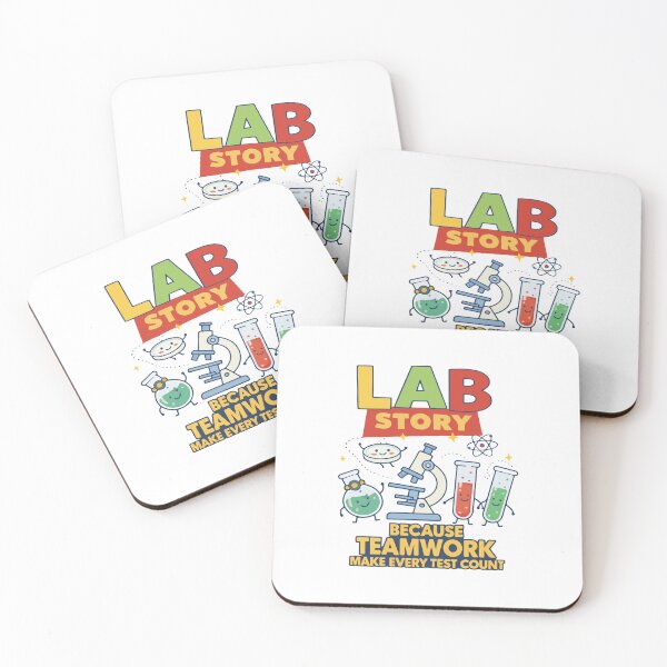 Item preview, Lab Story Teamwork Makes Every Test Count Medical Laboratory Science designed and sold by kiralynstration.