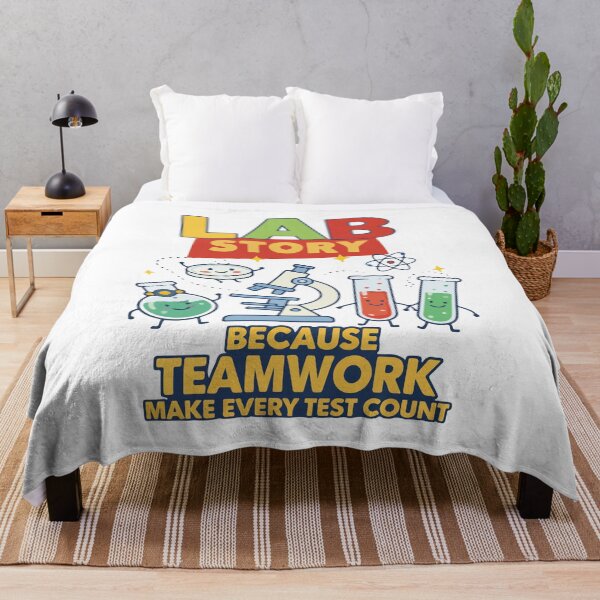 Item preview, Lab Story Teamwork Makes Every Test Count Medical Laboratory Science designed and sold by kiralynstration.