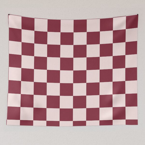 Item preview,  Boho Chic  Retro colorful pink checkered pattern  designed and sold by Creations by lyne.