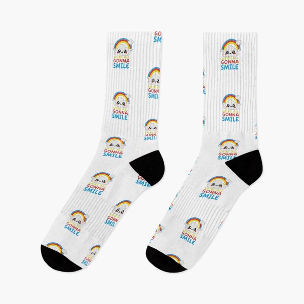 Item preview, We're All Gonna Smile - Cute Star and Rainbow - Positive Quote designed and sold by HBDStudio.