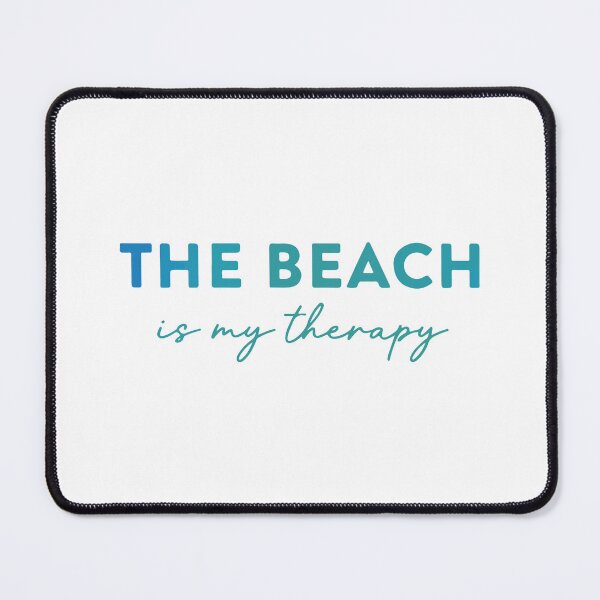 Item preview, The Beach Is My Therapy Beach Lover Summer Ocean Vacation designed and sold by kiralynstration.