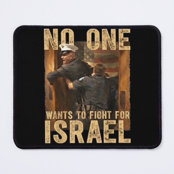 Item preview, No One Wants To Fight For Israel Military Political Statement Graphic designed and sold by PhocoNibict.