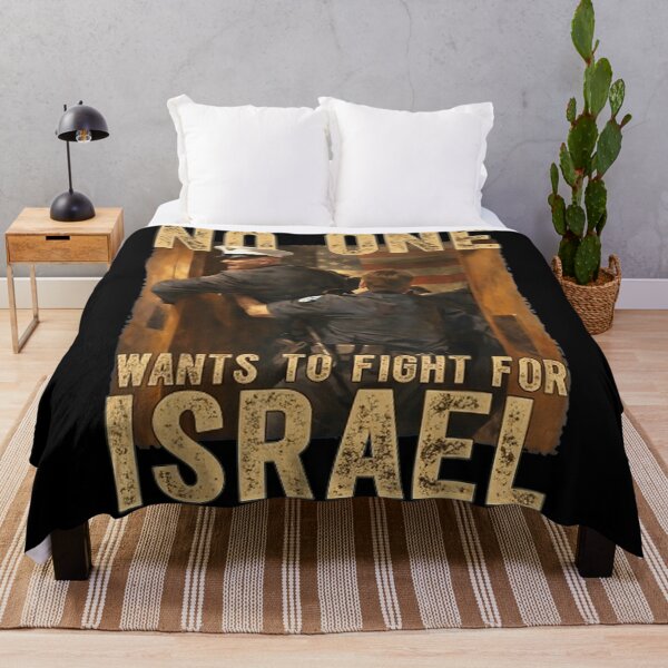 Item preview, No One Wants To Fight For Israel Military Political Statement Graphic designed and sold by PhocoNibict.
