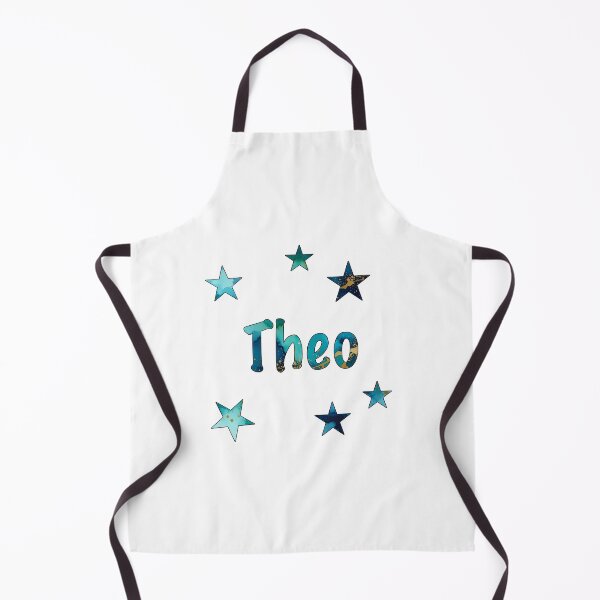 Item preview, Watercolor Name Theo with Stars designed and sold by katifinell.
