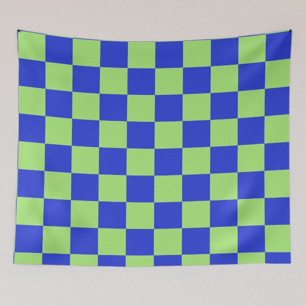 Item preview, Groovy aesthetic Boho Chic  Retro colorful checkered pattern  designed and sold by Creations by lyne.