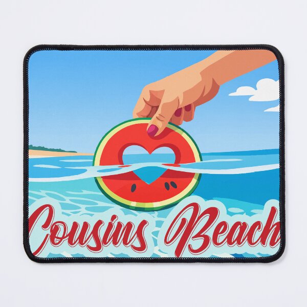 Item preview, Cousins Beach Summer Love Watermelon Heart Trip Art designed and sold by PixelWaveBD.