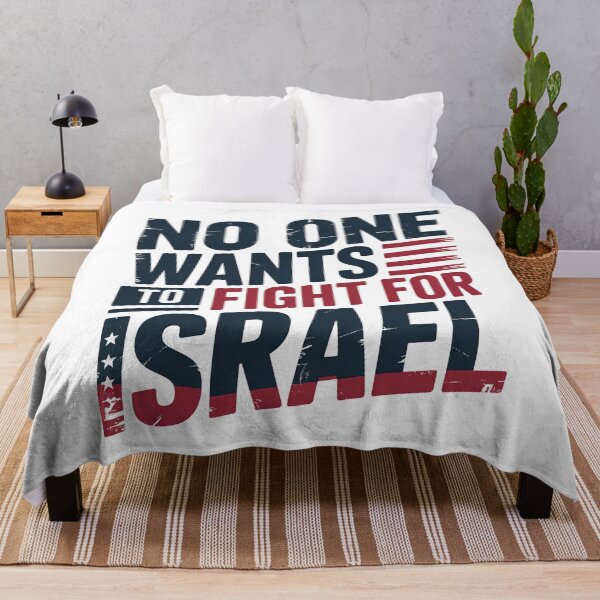Item preview, Anti Trump Slogan, No One Wants To Fight For Israel, Anti War Protester Marine Brian McGinnis designed and sold by graphic-genie.