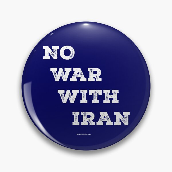 Item preview, NO WAR WITH IRAN designed and sold by Say The Thing Tee.