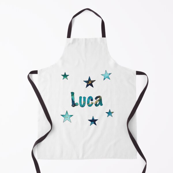 Item preview, Watercolor Name Luca with Stars designed and sold by katifinell.