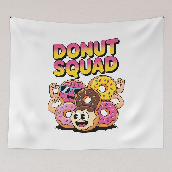 Item preview, Donut Squad Funny Donut Lover Cute Donut Food Humor designed and sold by kiralynstration.