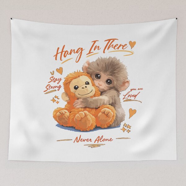 Item preview, Adorable Cute Baby Monkey Punch Funny Monkey Animal Lover designed and sold by kiralynstration.