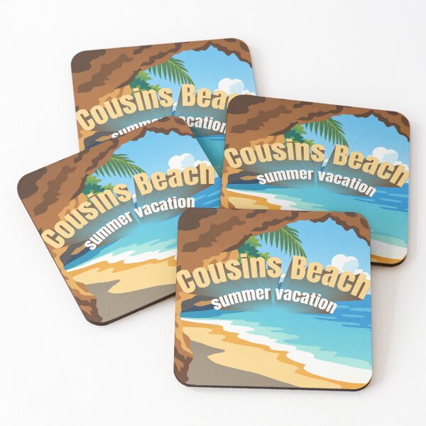 Item preview, Cousins Beach Summer Vacation Tropical Cave View Art designed and sold by PixelWaveBD.