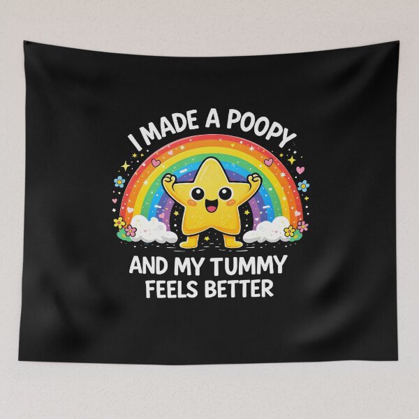 Item preview, I Made A Poopy and My Tummy Feels Better  designed and sold by JODYSMORGAN.