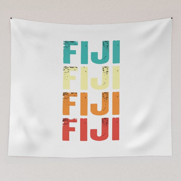 Item preview, Fiji Vintage Retro Travel Island Tropical Ocean Vacation designed and sold by kiralynstration.
