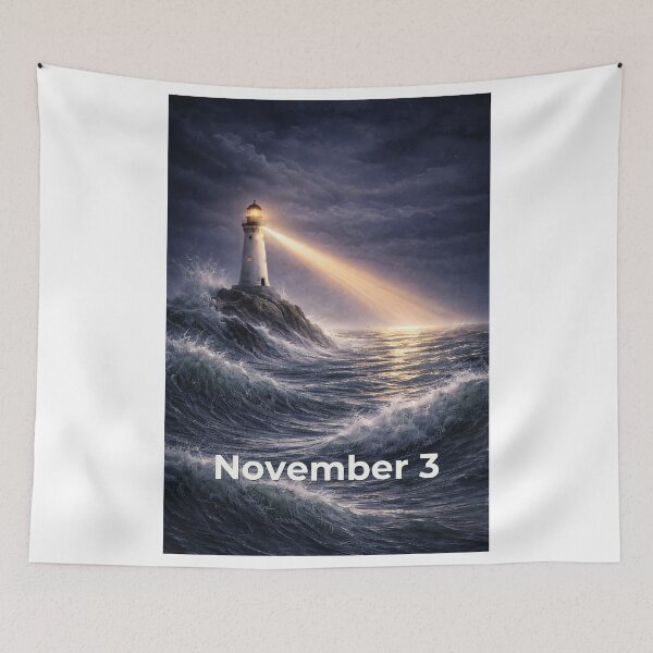 Item preview, Lighthouse of Hope – November 3 designed and sold by ariksworld.