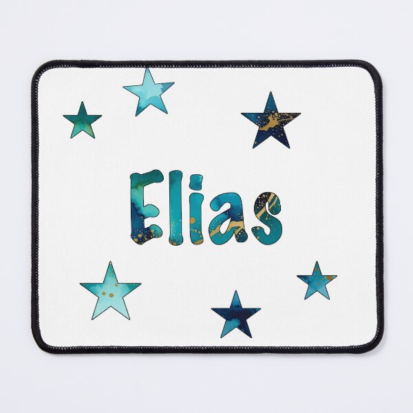 Item preview, Watercolor Name Elias with Stars designed and sold by katifinell.