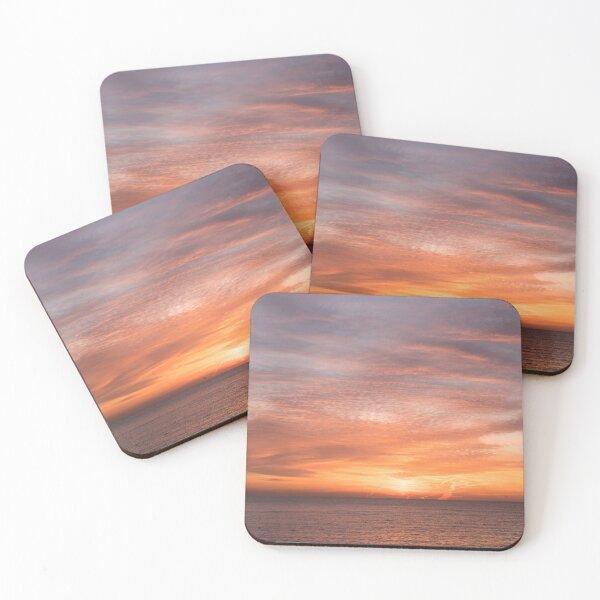Item preview, Sunset Afterglow Reflected over Serene Ocean designed and sold by Georgia Mizuleva.