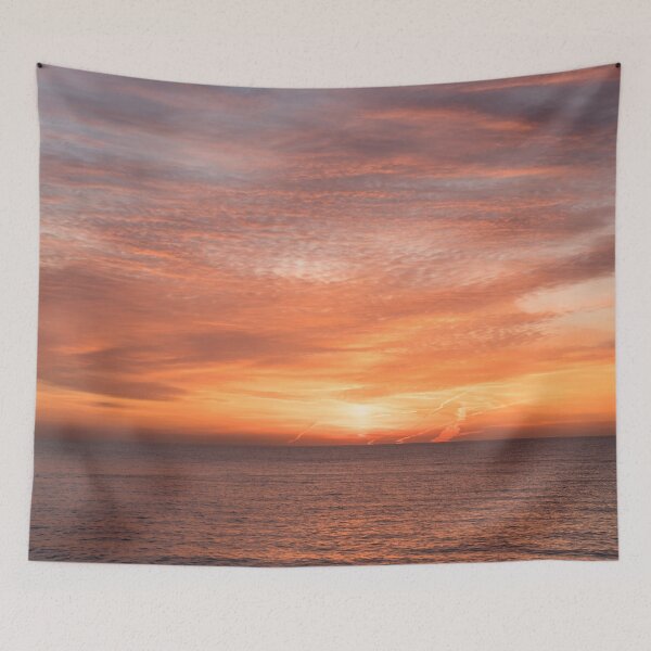 Item preview, Sunset Afterglow Reflected over Serene Ocean designed and sold by Georgia Mizuleva.