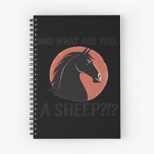 Item preview, And What Are You A Sheep Mulan-Inspired Horse Quote designed and sold by bilondi63.