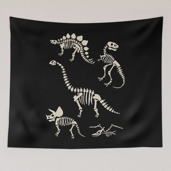 Item preview, Dinosaur Fossils In Black designed and sold by hamzatr11.