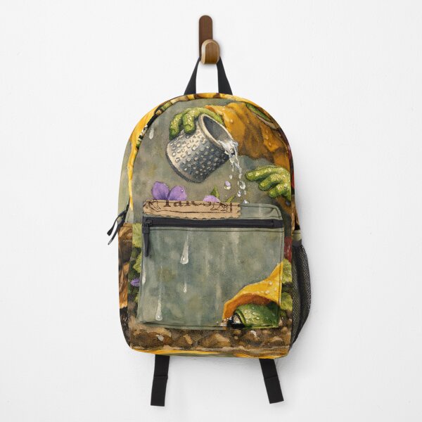 Item preview, The Rain-Gaiter Gardener - Cottagecore Frog designed and sold by bapupa.